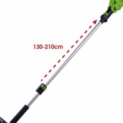 BRAST Élagueuse Sur Perche Sans Fil Batterie 40V 4500trs/min 25cm 70 Minutes 3,5kg Manche Télescop. 130-210cm Arrêt Automat. + Taille Haie, Livré Sans Batterie/chargeur -Tronçonneuse et accessoire Soldes 2022 37767206 5