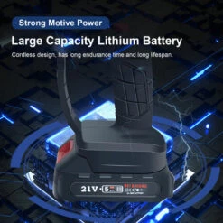 ASUPERMALL 6In Tronconneuse Electrique Sans Fil Rechargeable Mini-Bois De Bois Portable Sur La Scie A Bois D'Une Main Pour La Taille De L'Elagage De Jardinage -Tronçonneuse et accessoire Soldes 2022 38396146 5