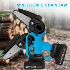 ASUPERMALL Mini Tronconneuse Electrique A La Chaine De Bois D'Une Main Sans Fil Portable Des Scies A Bois Pour La Taille De La Taille De Jardinage, 4 Pouces Rouge - 4 Pouces Rouge -Tronçonneuse et accessoire Soldes 2022 38396163 2