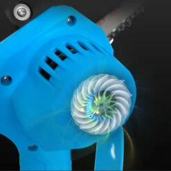 ASUPERMALL Mini Tronconneuse Electrique A La Chaine De Bois D'Une Main Sans Fil Portable Des Scies A Bois Pour La Taille De La Taille De Jardinage, 4 Pouces Rouge - 4 Pouces Rouge -Tronçonneuse et accessoire Soldes 2022 38396163 5