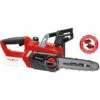 Einhell Tronçonneuse Sans Fil GE-LC 18/25 Li Solo - Power X-Change (18 V, Longueur Du Guide 25 Cm, Longueur De Coupe 23 Cm) Livré Sans Batterie Ni Chargeur -Tronçonneuse et accessoire Soldes 2022 38401959 1