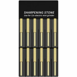 HAPPYSHOPPING 12 Pieces Embouts De Tronçonneuse Affuteuse Diamant Plaque Titane Lime De Tronçonneuse Electrique Haute Durete, Modele: 4,8 Mm - Modele : 48 mm