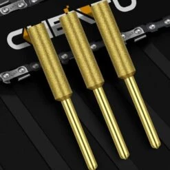 HAPPYSHOPPING 12 Pieces Embouts De Tronçonneuse Affuteuse Diamant Plaque Titane Lime De Tronçonneuse Electrique Haute Durete, Modele: 4,8 Mm - Modele : 48 mm -Tronçonneuse et accessoire Soldes 2022 38588553 3