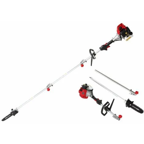 Perche élagueuse Thermique Longueur 280cm Guide 25cm LEA LE33326-25A - Rouge 4 Perche élagueuse Thermique Longueur 280cm Guide 25cm LEA LE33326-25A - Rouge – Image 2