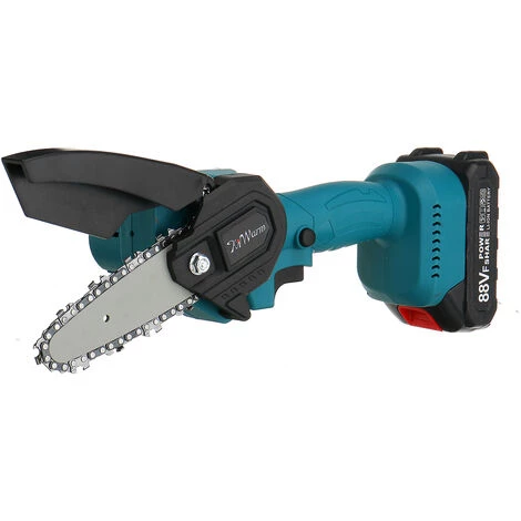 LBTN Mini Scie à Chaine 1200W Electrique élagage Portatif 88V Petite Chaine Rechargeable 2 Batterie 1200W 5 LBTN Mini Scie à Chaine 1200W Electrique élagage Portatif 88V Petite Chaine Rechargeable 2 Batterie 1200W – Image 3