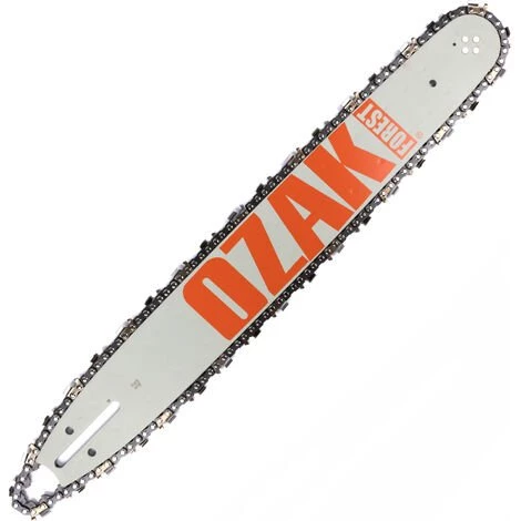 JARDIAFFAIRES Guide Chaine 45cm Pas 325 Jauge 1,5mm 72 Maillons = 188PXBK041 + 21-72 3 JARDIAFFAIRES Guide Chaine 45cm Pas 325 Jauge 1,5mm 72 Maillons = 188PXBK041 + 21-72