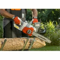 IKRA Scie à Chaîne De 40V ICC 2/2035 / Avec La Batterie 2x20 V / 2,0 Ah Et Un Chargeur -Tronçonneuse et accessoire Soldes 2022 43938191 3