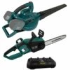 SILEX Tronçonneuse + Souffleur 3 En 1 Sans Fil à Batterie 40V SLX ® + Chargeur + 2 Batteries 6 Ah -Tronçonneuse et accessoire Soldes 2022 43998439 1