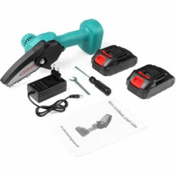 DMTOOL Scie D'élagage électrique Sans Fil 24 V 1500 W Mini Tron?onneuse Portable De 4 Pouces De Jardin (2 Piles) 8 DMTOOL Scie D'élagage électrique Sans Fil 24 V 1500 W Mini Tron?onneuse Portable De 4 Pouces De Jardin (2 Piles) -Tronçonneuse et accessoire Soldes 2022 44099045 2