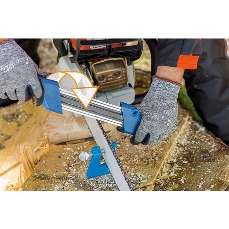 GUAZHUNIFR Tronçonneuse Chain , ø De Lime 4,8 Mm – Pour Affûter La Denture Et Le Limiteur De Profondeur En Une Seule Opération, Bleu, 4,8 Mm Guazhuni 5 GUAZHUNIFR Tronçonneuse Chain , ø De Lime 4,8 Mm – Pour Affûter La Denture Et Le Limiteur De Profondeur En Une Seule Opération, Bleu, 4,8 Mm Guazhuni – Image 3