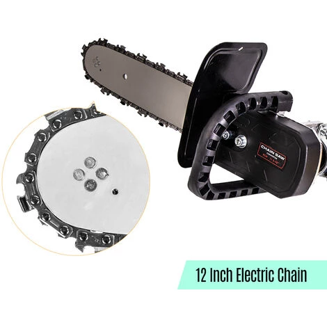 ASUPERMALL Adaptateur De Convertisseur De Meuleuse D'Angle De Scie à Chaîne électrique De 12 Pouces Interrupteur De Tronçonneuse Sans Fil Avec Jeu De Accessoires 4 ASUPERMALL Adaptateur De Convertisseur De Meuleuse D'Angle De Scie à Chaîne électrique De 12 Pouces Interrupteur De Tronçonneuse Sans Fil Avec Jeu De Accessoires – Image 2