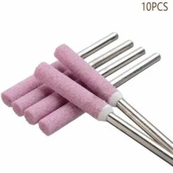 Affûteur Tronçonneuse Compatible Pour Polissage De Chaîne Tronçonneuse à Manucure 49mm Fontainebleau 10Pcs