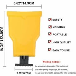 Kit D'affûtage Pour Tronçonneuse Scie Aiguiseur De Chaîne Avec 2pcs Whetstone- Affûteuse Pour 14/16/18/20 Pouces Barre De Scie à Chaîne à Deux Trous，Irisfr -Tronçonneuse et accessoire Soldes 2022 47158905 2