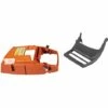 503627871 - Kit Poignée De Frein De Chaîne + Couvercle De Cylindre Pour Tronçonneuse HUSQVARNA -Tronçonneuse et accessoire Soldes 2022 47401408 1