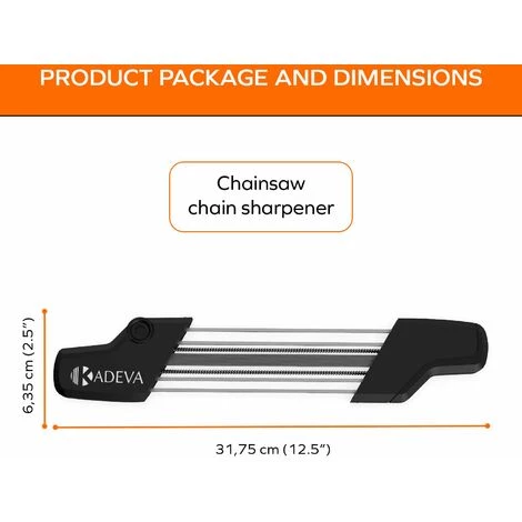 MODOU Affuteuse Chaine Tronconneuse Kit 2 En 1 Outil Professionnel Affutage Rapide Des Dents De Chaine Et Jauge De Profondeur Affuteuse De Chaine Tronconneuse Affuteur Chaine Tronconneuse 4 MODOU Affuteuse Chaine Tronconneuse Kit 2 En 1 Outil Professionnel Affutage Rapide Des Dents De Chaine Et Jauge De Profondeur Affuteuse De Chaine Tronconneuse Affuteur Chaine Tronconneuse – Image 2