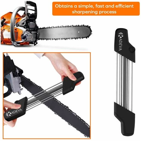 MODOU Affuteuse Chaine Tronconneuse Kit 2 En 1 Outil Professionnel Affutage Rapide Des Dents De Chaine Et Jauge De Profondeur Affuteuse De Chaine Tronconneuse Affuteur Chaine Tronconneuse 7 MODOU Affuteuse Chaine Tronconneuse Kit 2 En 1 Outil Professionnel Affutage Rapide Des Dents De Chaine Et Jauge De Profondeur Affuteuse De Chaine Tronconneuse Affuteur Chaine Tronconneuse – Image 5