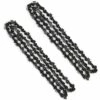 ECHOO 2PCS Chaînes De Tronçonneuse Authentiques, 16 "  Chaîne Tronçonneuse 59 Maillons Longueur De Guide-chaîne 40 Cm Compatible Pour Titane Électrique