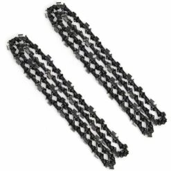 ECHOO 2PCS Chaînes De Tronçonneuse Authentiques, 16 "  Chaîne Tronçonneuse 59 Maillons Longueur De Guide-chaîne 40 Cm Compatible Pour Titane Électrique