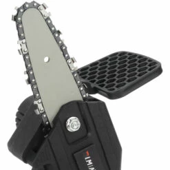 ZEBRAA Scie à Chaine électrique Sans Fil Tron?onneuse 18V 2400W 4" 2 Batteries BLMIATKO Pour Outils De Jardinage à Bois -Tronçonneuse et accessoire Soldes 2022 50051805 4