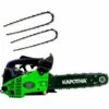 Tronçonneuse Élagueuse Professionnelle 2 Temps 25cc 30cm + 3 Chaînes Oregon - Kapotha