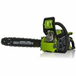 Tronçonneuse Thermique Lame 40 Cm Guide OREGON Moteur 2T 37cm3 2.1 CV Carburateur Walbro VITO