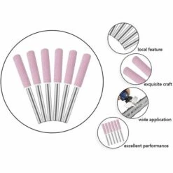 Aiguiseurs De Tronçonneuse Burr 4 Mm En Diamant Pour Affûter Et Affûter Les Tronçonneuses，Starlight，Lot De 6 -Tronçonneuse et accessoire Soldes 2022 50942093 3