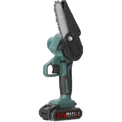 LIFCAUSAL Mini Scie D'élagage électrique Portable 21 V Deux Batteries Rechargeables Petite Tronçonneuse à Fendre Le Bois Outil De Travail Du Bois à Une Main Pour Jardin Verger Branche Clip 5 LIFCAUSAL Mini Scie D'élagage électrique Portable 21 V Deux Batteries Rechargeables Petite Tronçonneuse à Fendre Le Bois Outil De Travail Du Bois à Une Main Pour Jardin Verger Branche Clip – Image 3