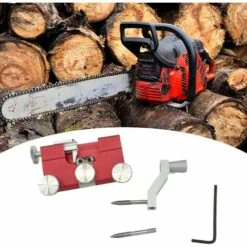 Fei Yu Gabarit D'affûtage De Chaîne De Tronçonneuse - Aiguiseur De Chaîne Portable Pour Tronçonneuse - Kit D'affûtage Pour Bûcherons Et Jardiniers -Tronçonneuse et accessoire Soldes 2022 51538512 2