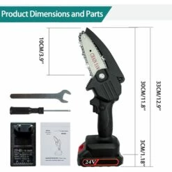 BENOBBY KIDS Mini Tronconneuse A Batterie,avec 1 Piles Et 2 Chaînes,4 Pouces, Tronçonneuse Rechargeable Portative Pour La Coupe De Branche Arbre De Gardin 9 BENOBBY KIDS Mini Tronconneuse A Batterie,avec 1 Piles Et 2 Chaînes,4 Pouces, Tronçonneuse Rechargeable Portative Pour La Coupe De Branche Arbre De Gardin -Tronçonneuse et accessoire Soldes 2022 51601143 3