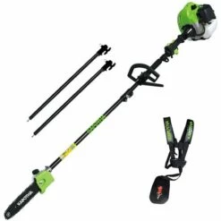 Élagueuse à Perche Thermique 2 Temps Professionnelle 4,5 Mètres 65cc 4,9cv - Kapotha Ultimate