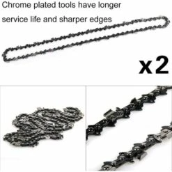 QERSTA Lot De 2 Chaînes De Tronçonneuse Authentiques, Chaîne De Tronçonneuse Rotatech 16" 59 Maillons Longueur 40 Cm Pour Titane électrique -Tronçonneuse et accessoire Soldes 2022 53259474 3