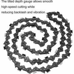 QERSTA Lot De 2 Chaînes De Tronçonneuse Authentiques, Chaîne De Tronçonneuse Rotatech 16" 59 Maillons Longueur 40 Cm Pour Titane électrique -Tronçonneuse et accessoire Soldes 2022 53259474 5