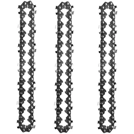 SUPERMARKET 3 PiÈces 4 Pouces Mini Tronçonneuse ÉLectrique Sans Fil Chaîne De Scie À Chaîne Pour La Coupe Du Bois Branches D'arbres ÉLagage Cour Jardinage,Superma 3 SUPERMARKET 3 PiÈces 4 Pouces Mini Tronçonneuse ÉLectrique Sans Fil Chaîne De Scie À Chaîne Pour La Coupe Du Bois Branches D'arbres ÉLagage Cour Jardinage,Superma