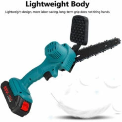 JMAX 6 Pouces Scie à Chaine électrique Jardin Tronconneuse Sans Fil 88V Portable Avec 2 Batterie 9000mAh + Lame + Scie + Chargeur Bleu 9 JMAX 6 Pouces Scie à Chaine électrique Jardin Tronconneuse Sans Fil 88V Portable Avec 2 Batterie 9000mAh + Lame + Scie + Chargeur Bleu -Tronçonneuse et accessoire Soldes 2022 53553666 3