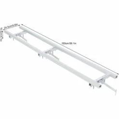 SZYB Dioche Kit De Système De Guidage De Moulin à Rail Pièces Accessoires De Scie à Cha?ne Pour La Coupe De B?ches à Bois (1,5 M / 5 Pi) -Tronçonneuse et accessoire Soldes 2022 53612090 4