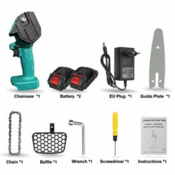 JMAX 18V Scie à Chaine Tronconneuse à Batterie 4 Pouces Guide Portable électrique Sans Fil Avec 2x Batterie 2500mah 11 JMAX 18V Scie à Chaine Tronconneuse à Batterie 4 Pouces Guide Portable électrique Sans Fil Avec 2x Batterie 2500mah -Tronçonneuse et accessoire Soldes 2022 53776186 5