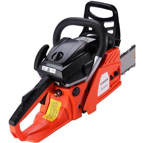 CHESTERGARDEN Tronçonneuse Thermique 45 Cm³ - Guide 45cm - 2 Chaînes - CHESTER 6 CHESTERGARDEN Tronçonneuse Thermique 45 Cm³ - Guide 45cm - 2 Chaînes - CHESTER – Image 4