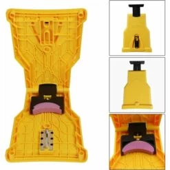 GUAZHUNIFR Affûtage De Tronçonneuse Guazhuni Pierre à Aiguiser Rapide Aiguiseur Chaîne Outil De Travail Du Bois Affûteur De Chaîne De Scie Auto-Affûtant Affûteur De Tronçonneuse Avec Kit 6 Pierres à Aiguiser -Tronçonneuse et accessoire Soldes 2022 53993203 4