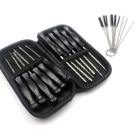 SUPERSELLER Lot De 12 Outils De Réglage De Carburateur Avec Outil De Nettoyage Pour Remplacement De Petit Moteur à 2 Cycles Pour Tronçonneuse Poulan Husqvarna STHIL ECHO Weedeater - Noir Argent 3 SUPERSELLER Lot De 12 Outils De Réglage De Carburateur Avec Outil De Nettoyage Pour Remplacement De Petit Moteur à 2 Cycles Pour Tronçonneuse Poulan Husqvarna STHIL ECHO Weedeater - Noir Argent