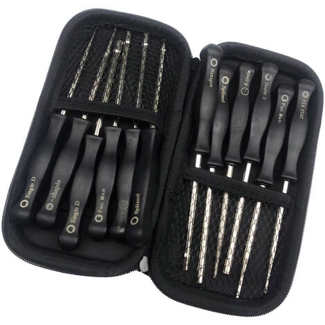 SUPERSELLER Lot De 12 Outils De Réglage De Carburateur Avec Outil De Nettoyage Pour Remplacement De Petit Moteur à 2 Cycles Pour Tronçonneuse Poulan Husqvarna STHIL ECHO Weedeater - Noir Argent 6 SUPERSELLER Lot De 12 Outils De Réglage De Carburateur Avec Outil De Nettoyage Pour Remplacement De Petit Moteur à 2 Cycles Pour Tronçonneuse Poulan Husqvarna STHIL ECHO Weedeater - Noir Argent – Image 4