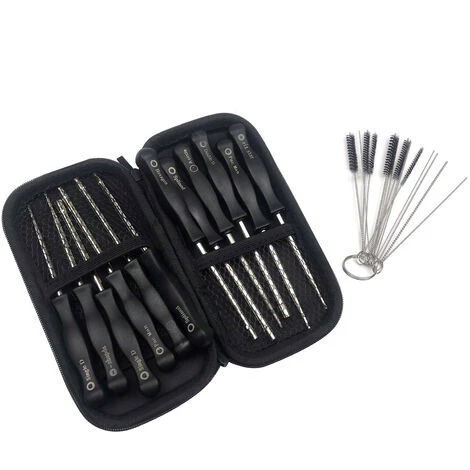 SUPERSELLER Lot De 12 Outils De Réglage De Carburateur Avec Outil De Nettoyage Pour Remplacement De Petit Moteur à 2 Cycles Pour Tronçonneuse Poulan Husqvarna STHIL ECHO Weedeater - Noir Argent 7 SUPERSELLER Lot De 12 Outils De Réglage De Carburateur Avec Outil De Nettoyage Pour Remplacement De Petit Moteur à 2 Cycles Pour Tronçonneuse Poulan Husqvarna STHIL ECHO Weedeater - Noir Argent – Image 5