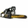 McCULLOCH Tronçonneuse Thermique CS35S (35cm) – 35cc / 1400W / Guide 35cm Pas 3/8" / Pompe D’amorçage / Démarrage SoftStart / Système Anti-vibrations (967624714) -Tronçonneuse et accessoire Soldes 2022 54810163 1