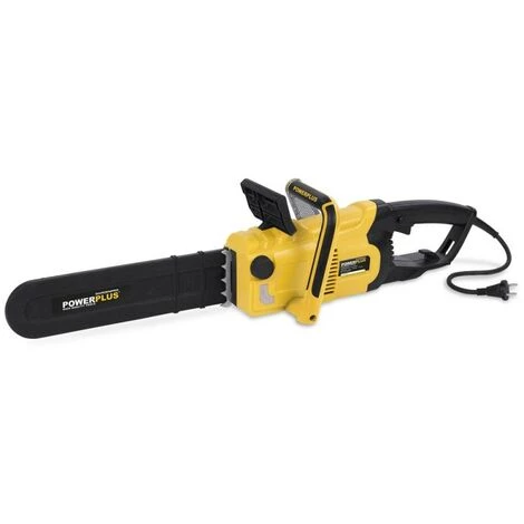 POWER PLUS Tronçonneuse 2400 Watts 400 Mm 4 POWER PLUS Tronçonneuse 2400 Watts 400 Mm – Image 2
