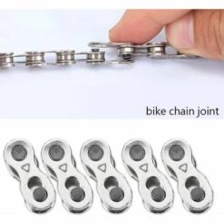 LANGRAY Maillon De Chaîne De Vélo 8 Vitesses Maillon De Chaîne De Vélo Maillon Manquant Maillon De Chaîne De Vélo 5 Paires Réutilisable En Acier Argenté Connecteur De Chaîne De Vélo Accessoire De Vélo Pour Chaîne 6, 7, 8 Vitesses, Argent 10 LANGRAY Maillon De Chaîne De Vélo 8 Vitesses Maillon De Chaîne De Vélo Maillon Manquant Maillon De Chaîne De Vélo 5 Paires Réutilisable En Acier Argenté Connecteur De Chaîne De Vélo Accessoire De Vélo Pour Chaîne 6, 7, 8 Vitesses, Argent -Tronçonneuse et accessoire Soldes 2022 55272770 4
