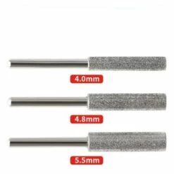 Lot De 3 Meules D'Affutage Et AiguisageChaine Tronçonneuse Diamant Tronçonneuse Aiguiseur Burr Pierre Outil D'affûtage-Meules D'Affutage Et AiguisageChaine Tronçonneuse（4m​​m, 4.8mm Et 5.5mm）-Macaron -Tronçonneuse et accessoire Soldes 2022 55630399 2
