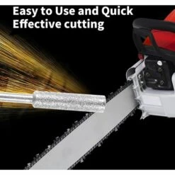 Lot De 3 Meules D'Affutage Et AiguisageChaine Tronçonneuse Diamant Tronçonneuse Aiguiseur Burr Pierre Outil D'affûtage-Meules D'Affutage Et AiguisageChaine Tronçonneuse（4m​​m, 4.8mm Et 5.5mm）-Macaron -Tronçonneuse et accessoire Soldes 2022 55630399 5