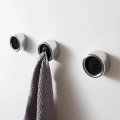 LIFCAUSAL Porte-serviettes De Cuisine Rond Auto-adhésif Porte-serviettes Support Mural Crochet Pour Serviettes à Main Porte-serviettes Cintre Pour Porte D'armoire -Tronçonneuse et accessoire Soldes 2022 56624309 3