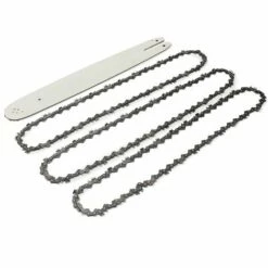 JMAX Guide Tronçonneuse Stihl 16'' + 3 Chaînes 3/8"LP 050'' 55 Pour STIHL 009 012 021 E180 MS180 MS190 MS250 HT70