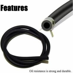 MACARON Kit Ligne De Carburant, Tuyau De Conduite De Carburant De Longueur 3M Diamètre Intérieur De 5mm Avec Filtre à Essence 4 Pièces 8 Mm Et Pinces De Tuyau 10 Pièces,LO-Ron -Tronçonneuse et accessoire Soldes 2022 58064909 3