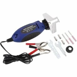 Cisea Affûteuse De Tronçonneuse électrique, 12V Mini Meuleuse De Chaîne Machine De Poche Extérieure Pour Scie à Chaîne, Meuleuse De Coupe, Accessoires De Travail Du Bois